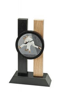 H340.004 Judo Holzpokal Holz-Pokal Forchheim inkl. Beschriftung | 3 Größen