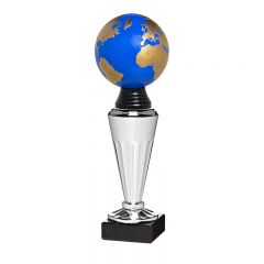 780.501M Globus - Welt Pokale mit 3D-Figur inkl. Beschriftung | 3 Größen