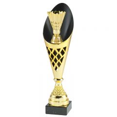 790.01.526 Badminton Pokale inkl. Beschriftung | Serie 3 Stck.