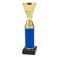 X900.09.526 Badminton Pokal inkl. Beschriftung | 3 Größen