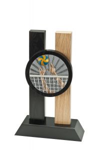 H340.06 Volleyball Holz-Pokal inkl. Beschriftung | 3 Größen