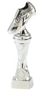 X831-4.02 3D-Fussball Pokal inkl. Beschriftung | Serie 4 Stck.
