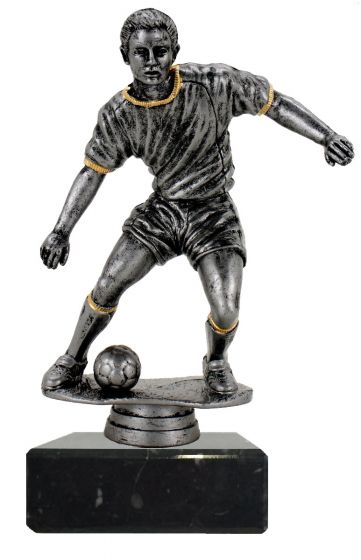 Gravur Pokal Pokale Fußball Figur inkl 